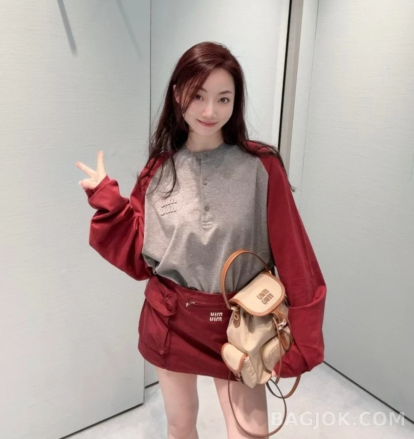미우미우 미우미우 포켓 카고 스커트 상세 이미지