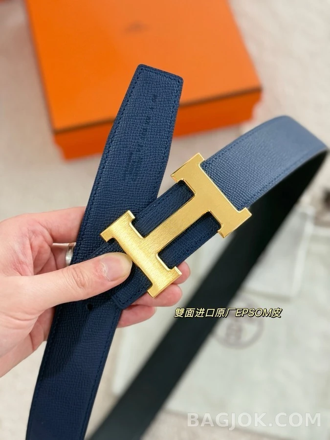 에르메스 에르메스 H 버클 앱솜 리버서블 벨트 상세 이미지