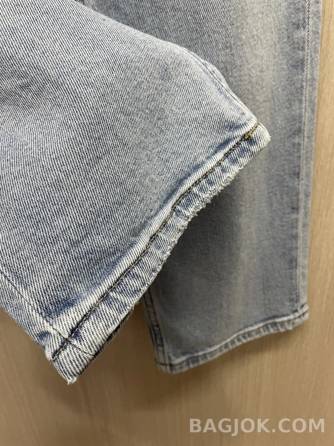 브루넬로 쿠치넬리 브루넬로 쿠치넬리 워싱 스트레이트 데님 팬츠 상세 이미지