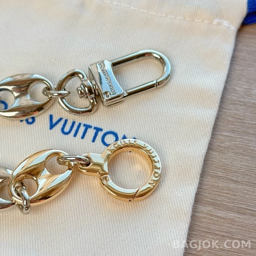 루이비통 루이비통 모노그램 투톤 체인 팔찌 상세 이미지