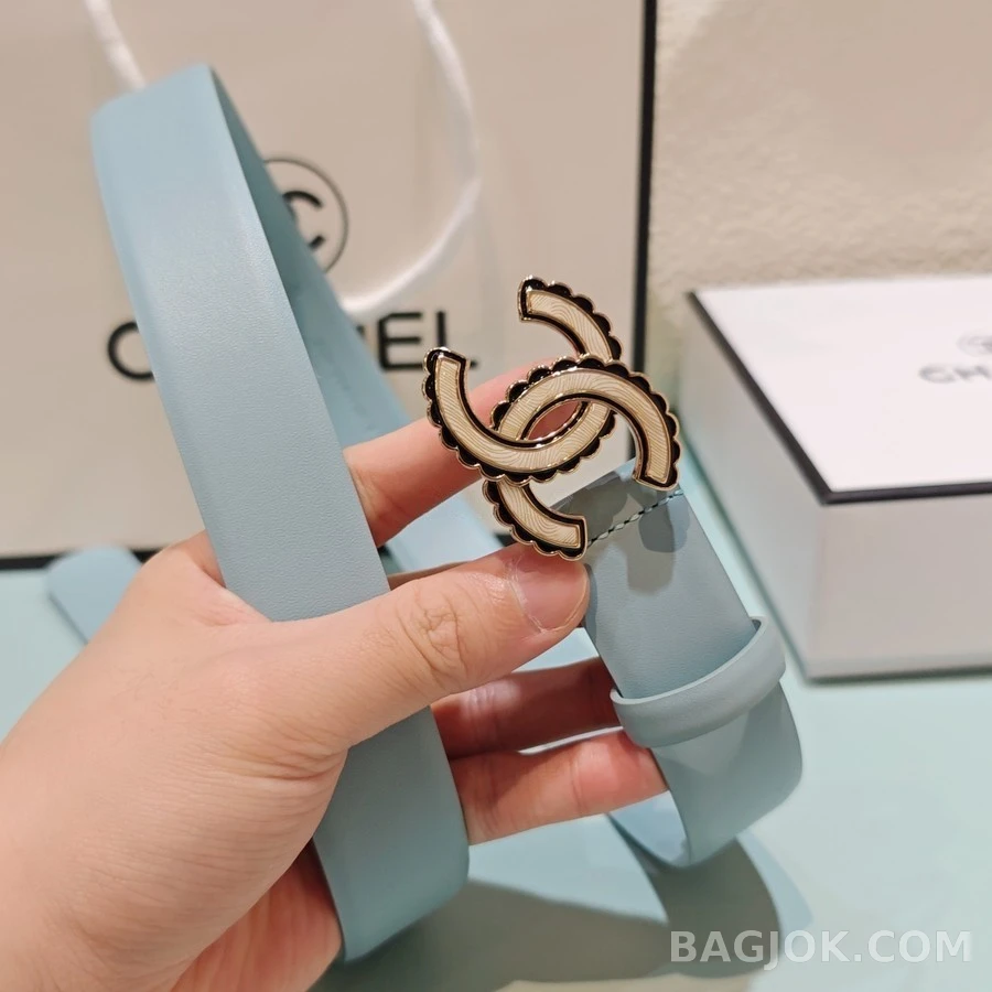 샤넬 샤넬 로고 벨트 상세 이미지