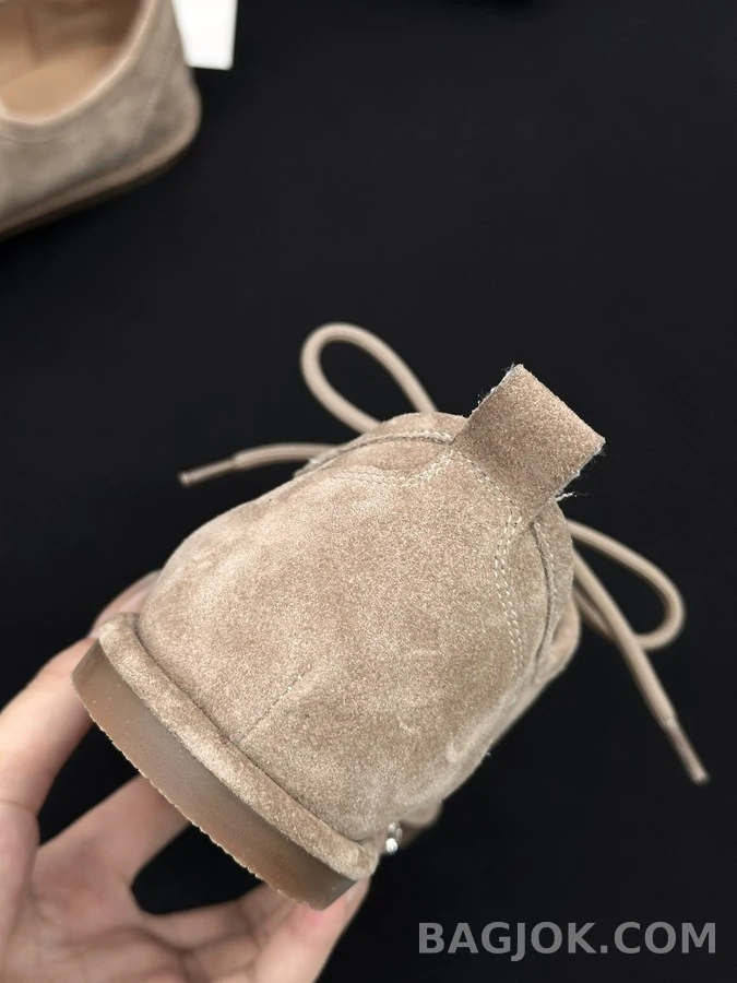 더로우 더로우 스웨이드 태슬 레이스업 슈즈 상세 이미지