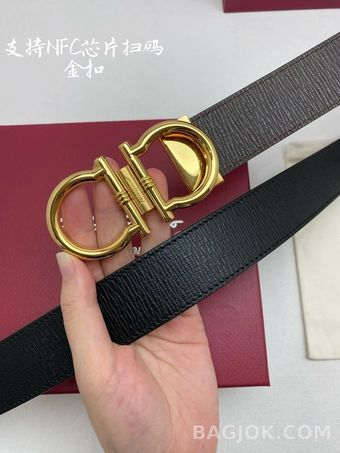 페라가모 페라가모 간치니 리버시블 벨트 상세 이미지