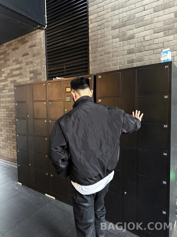 생로랑 세인트로랑 로고 자수 코튼 자켓 상세 이미지