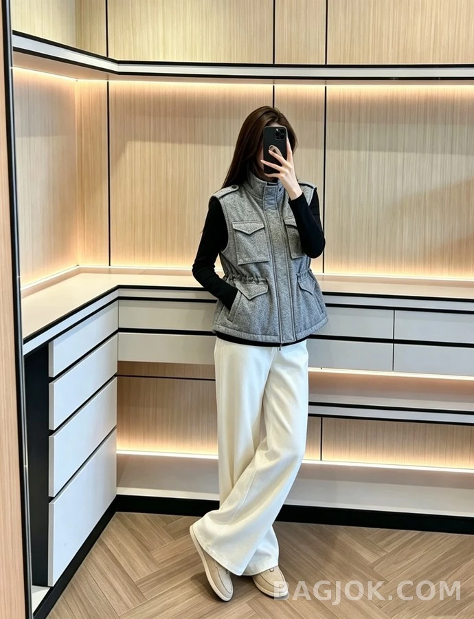브루넬로 쿠치넬리 브루넬로 쿠치넬리 유틸리티 다운 베스트 상세 이미지