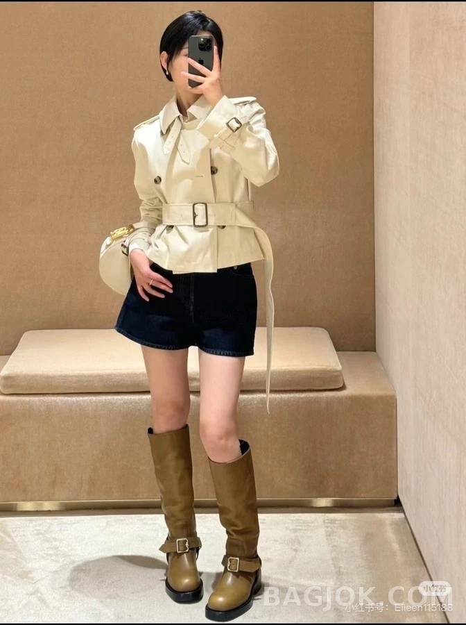 버버리 버버리 더블 브레스티드 숏 자켓 상세 이미지