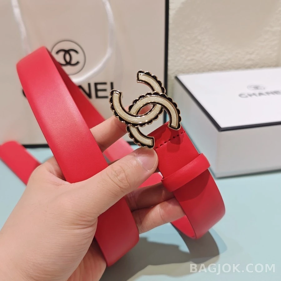샤넬 샤넬 더블 C 벨트 상세 이미지