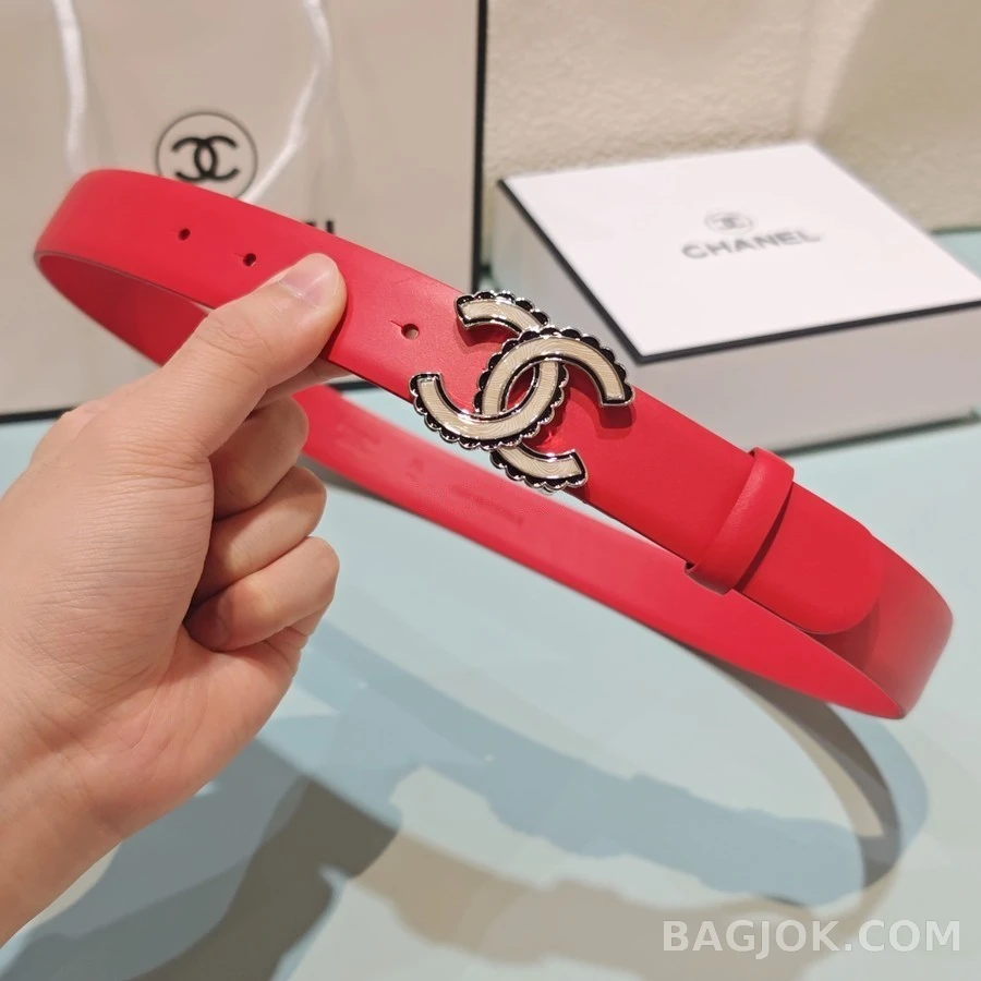 샤넬 샤넬 더블 C 벨트 상세 이미지