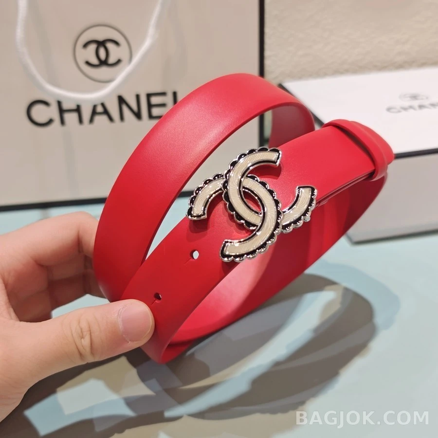 샤넬 샤넬 더블 C 벨트 상세 이미지