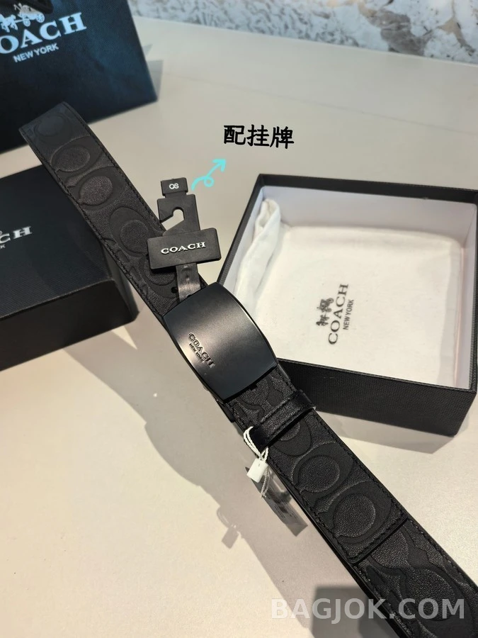 코치 코치 시그니처 리버서블 벨트 상세 이미지