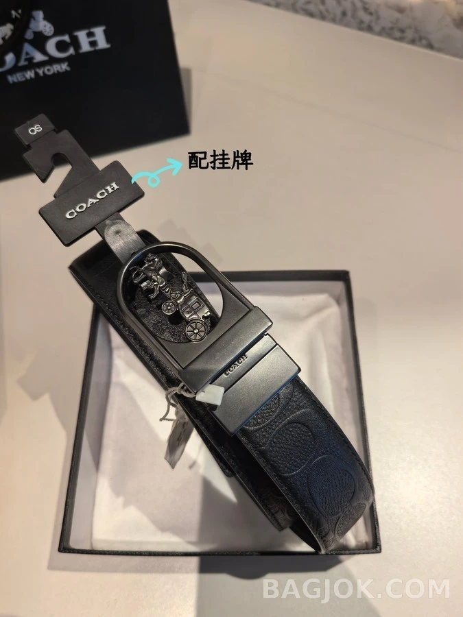 코치 코치 시그니처 리버서블 벨트 상세 이미지