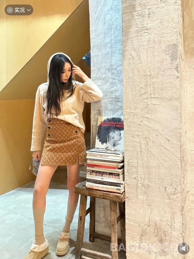 루이비통 루이비통 모노그램 퍼 뮬 상세 이미지