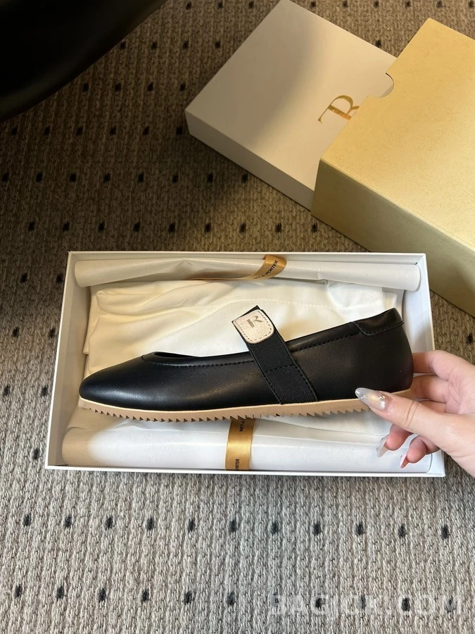더로우 더로우 플랫 메리제인 슈즈 상세 이미지