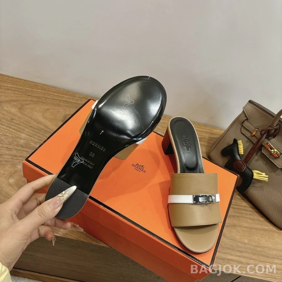 에르메스 에르메스 Gigi 켈리 버클 힐 샌들 상세 이미지