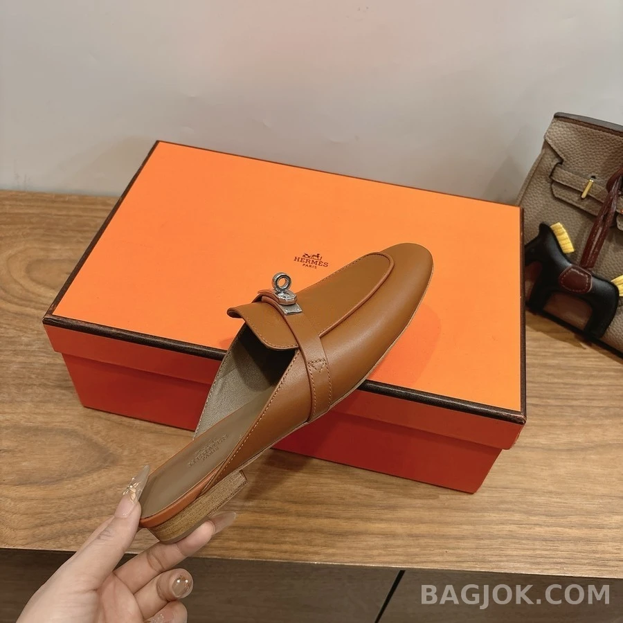 에르메스 에르메스 에클레어 버클 뮬 로퍼 상세 이미지