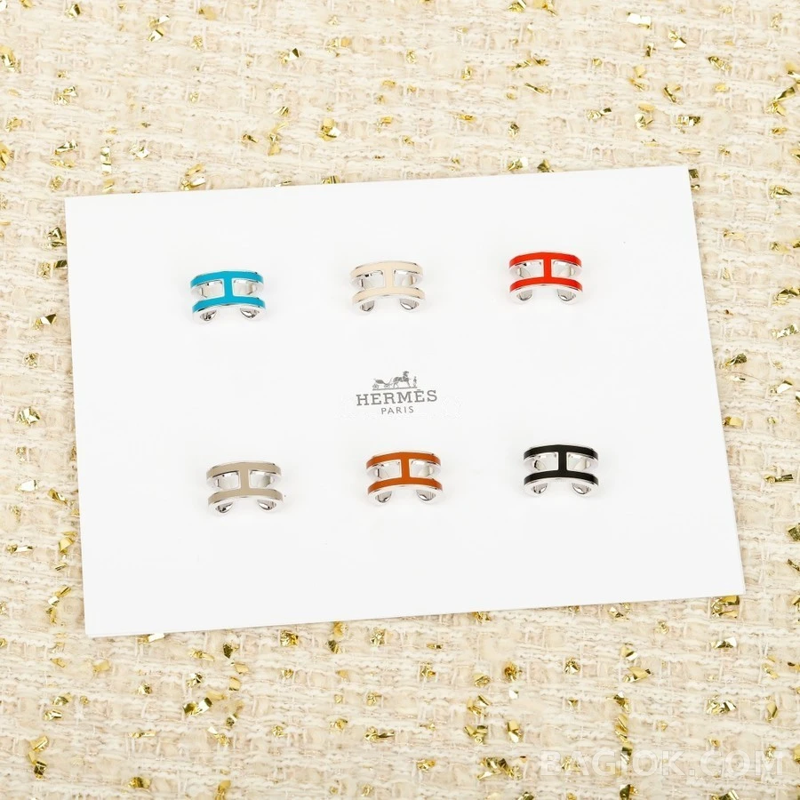 에르메스 에르메스 H 로고 반지 상세 이미지