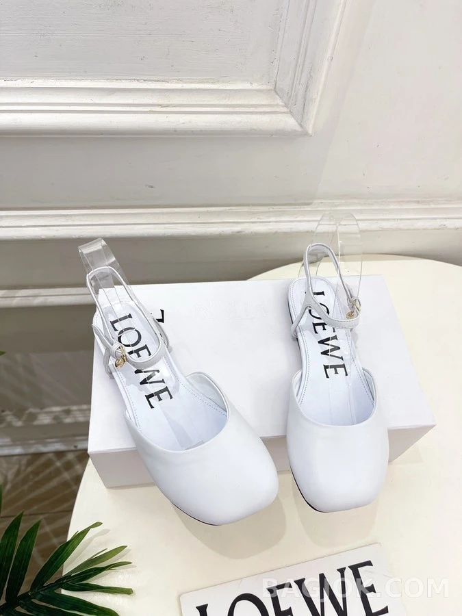 로에베 로에베 Toy 앵클 스트랩 발레 플랫 상세 이미지