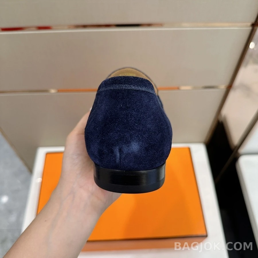 에르메스 에르메스 H 버클 스웨이드 로퍼 상세 이미지