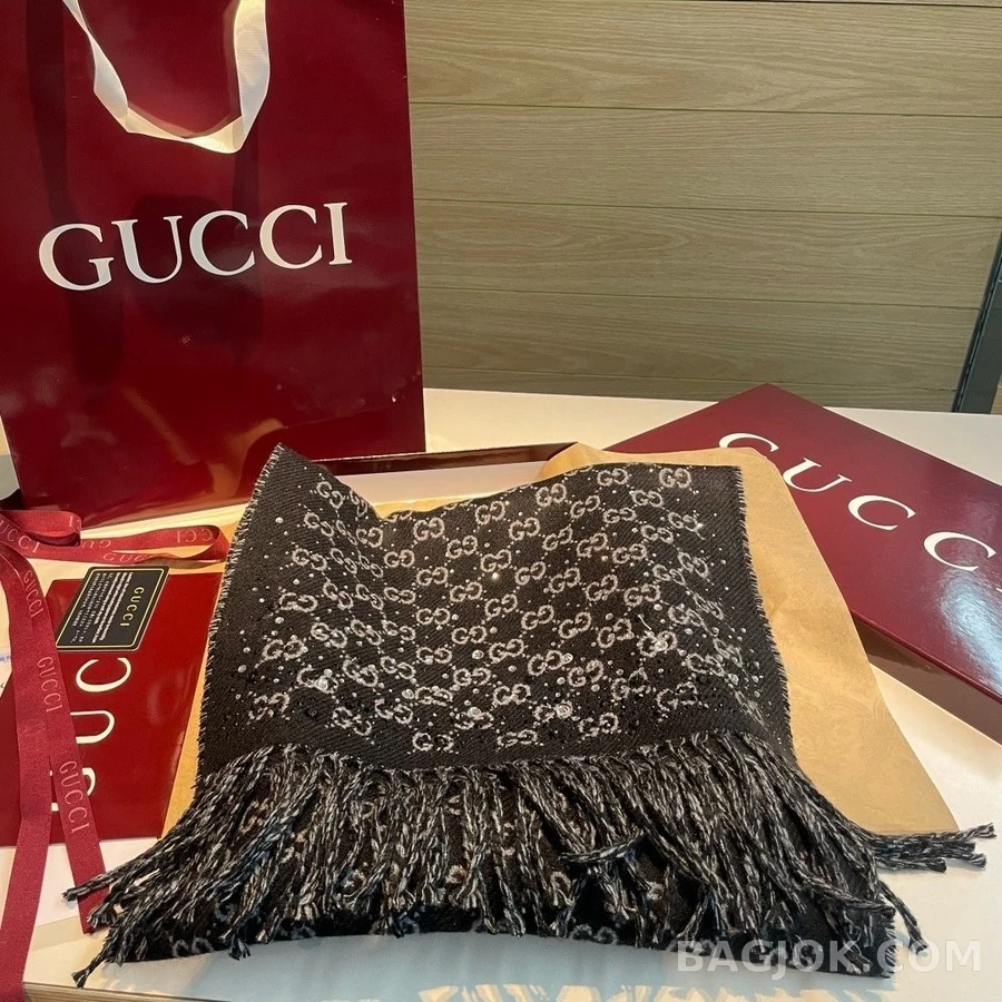 구찌 구찌 만천성 수술 스카프 상세 이미지