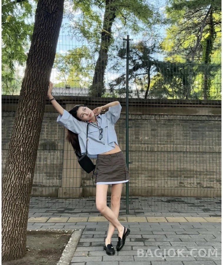 샤넬 샤넬 더블 C 로고 슬링백 로퍼 상세 이미지