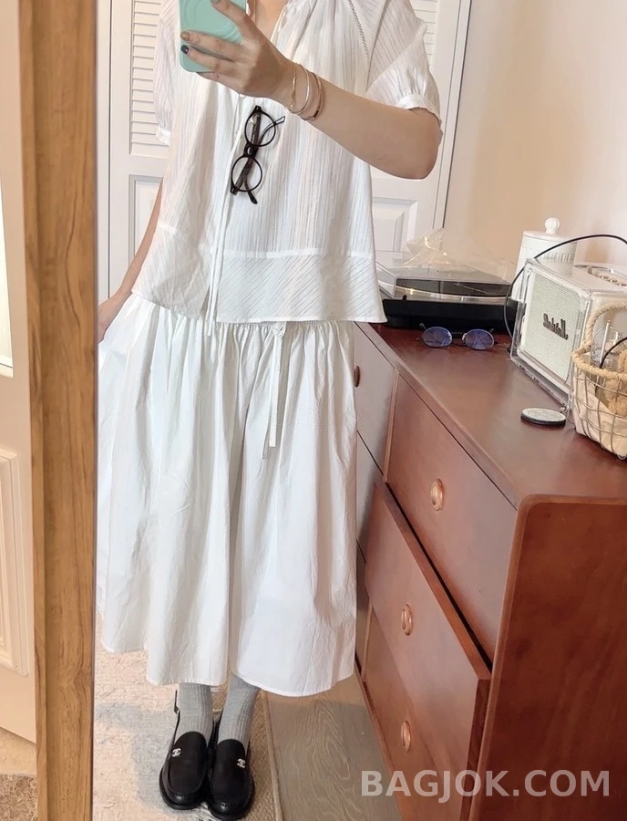 샤넬 샤넬 더블 C 로고 슬링백 로퍼 상세 이미지