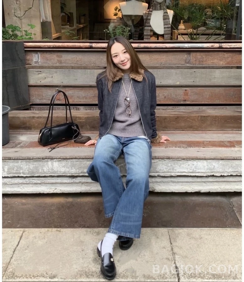 샤넬 샤넬 더블 C 로고 슬링백 로퍼 상세 이미지
