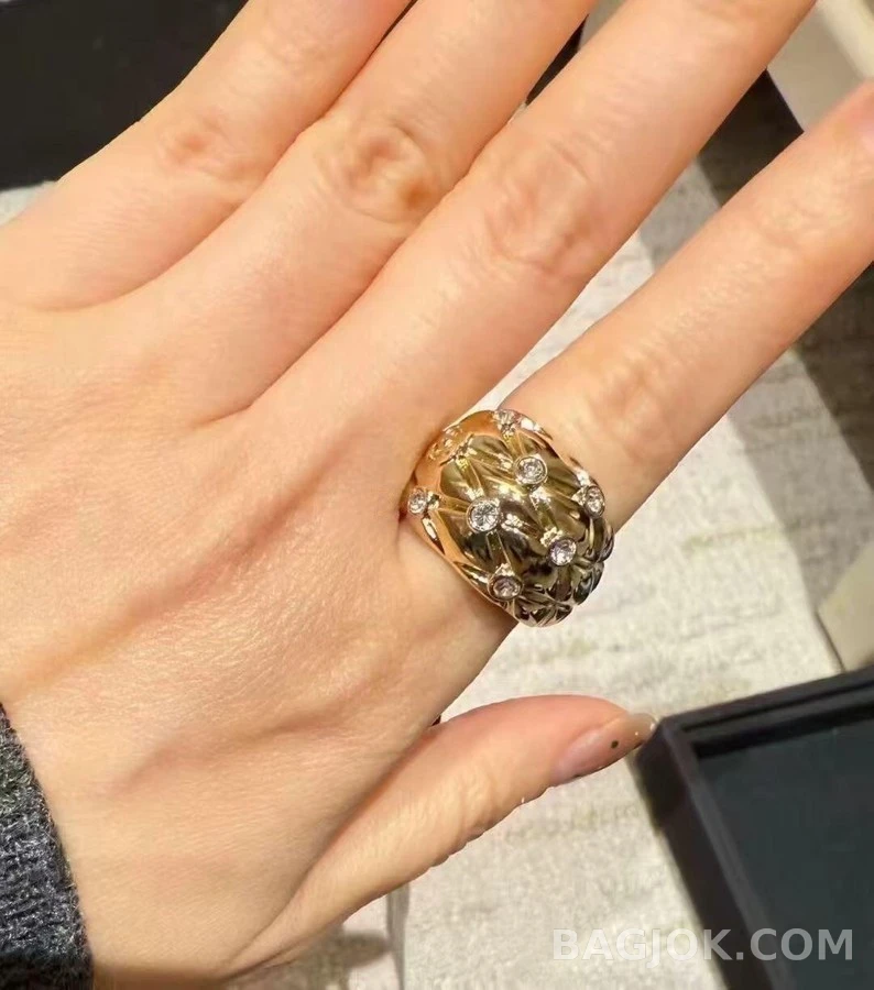 샤넬 샤넬 퀼팅 다이아몬드 반지 상세 이미지