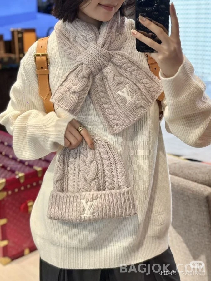 루이비통 루이비통 미니 케이블 머플러 상세 이미지