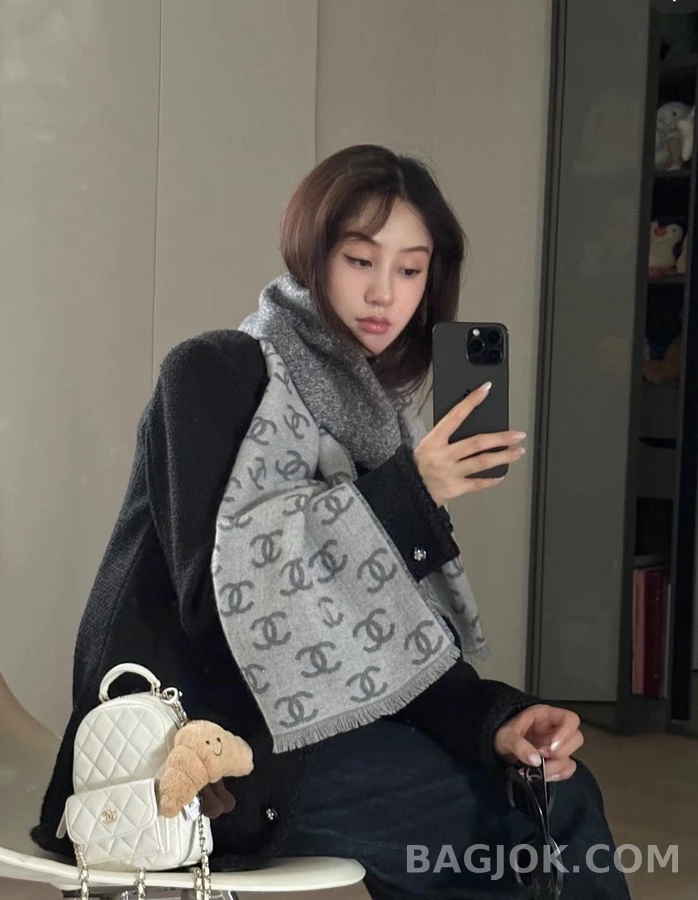 샤넬 샤넬 캐시미어 목도리 상세 이미지
