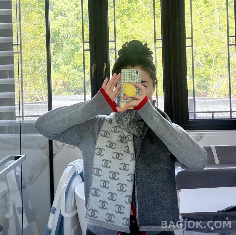 샤넬 샤넬 캐시미어 목도리 상세 이미지