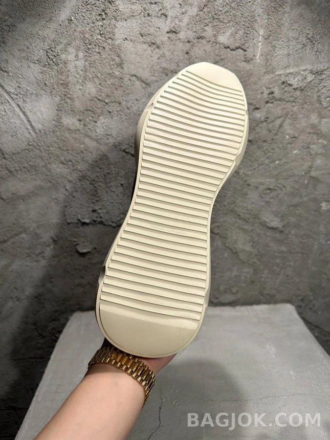 릭 오웬스 릭오웬스 리도 게스 풀 그레인 카프 레더 러너 상세 이미지