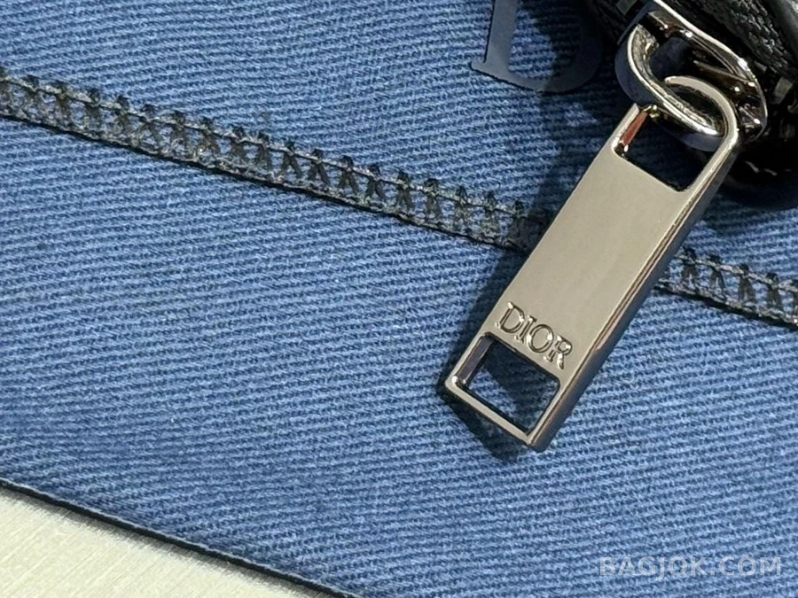 디올 디올 오블리크 자카드 장지갑 상세 이미지