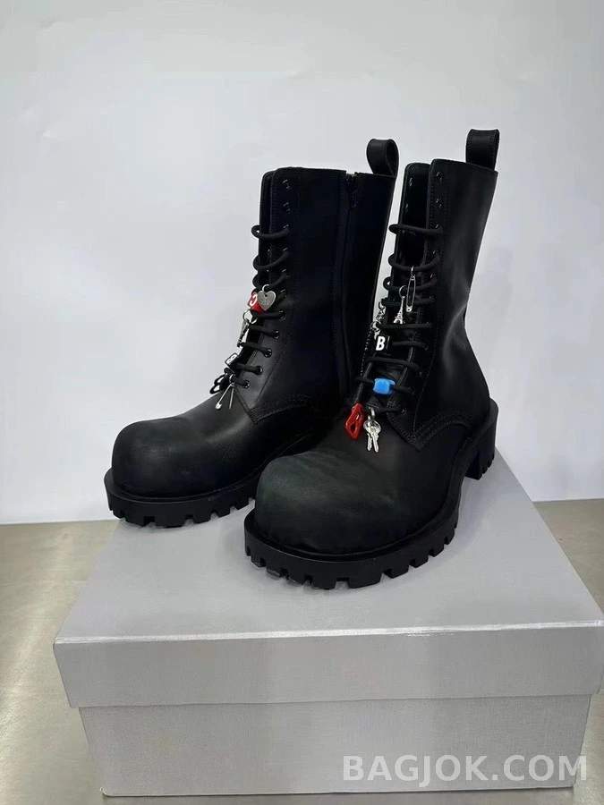 발렌시아가 발렌시아가 허머 레이스업 부티 상세 이미지