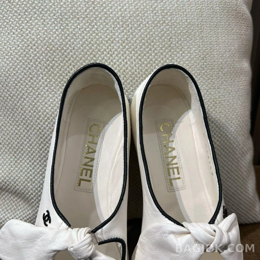 샤넬 샤넬 램스킨 메리 제인 상세 이미지
