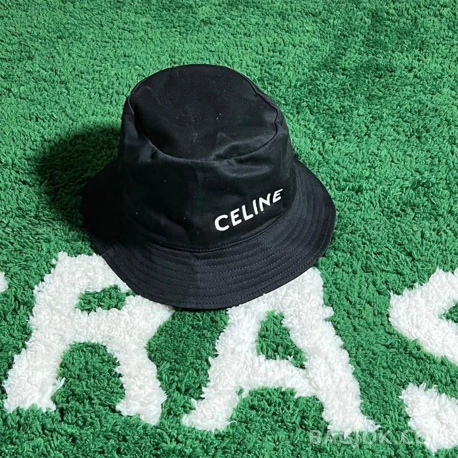 셀린느 셀린느 자수 로고 버킷햇 상세 이미지