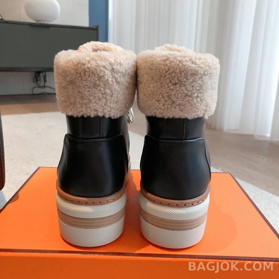 에르메스 에르메스 Flocon ankle 부츠 상세 이미지