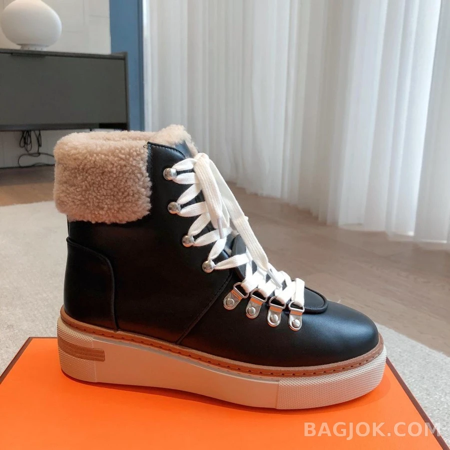 에르메스 에르메스 Flocon ankle 부츠 상세 이미지