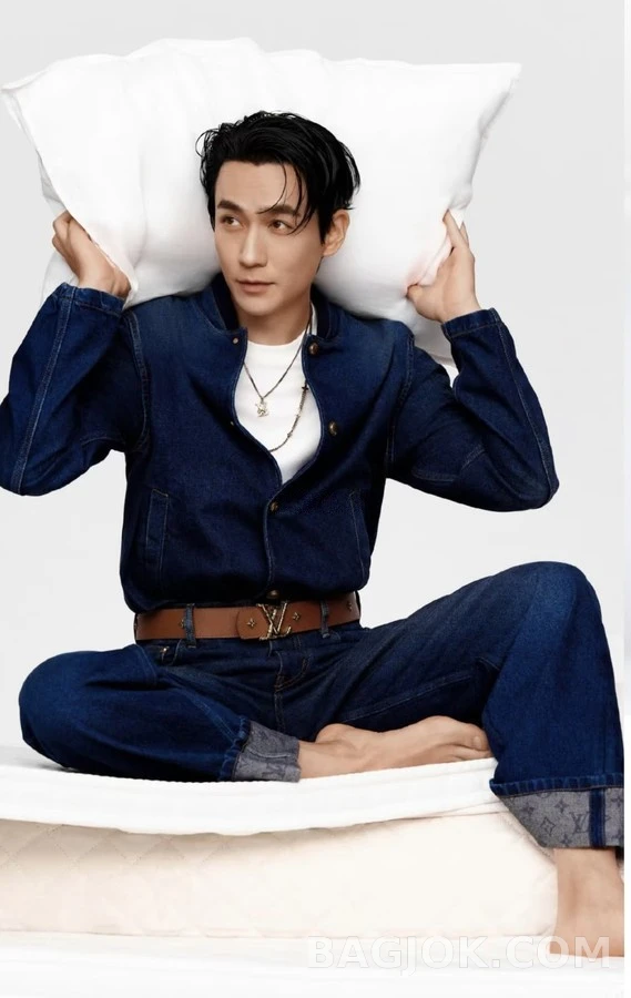 루이비통 루이비통 로고 데님 봄버 자켓 상세 이미지