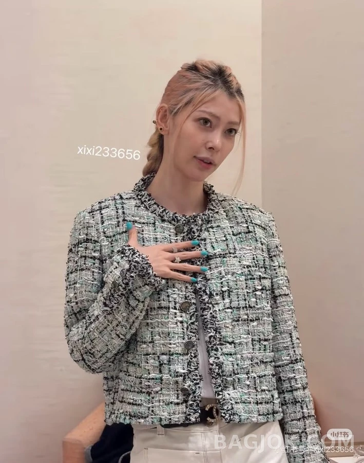 샤넬 샤넬 트위드 크롭 자켓 상세 이미지