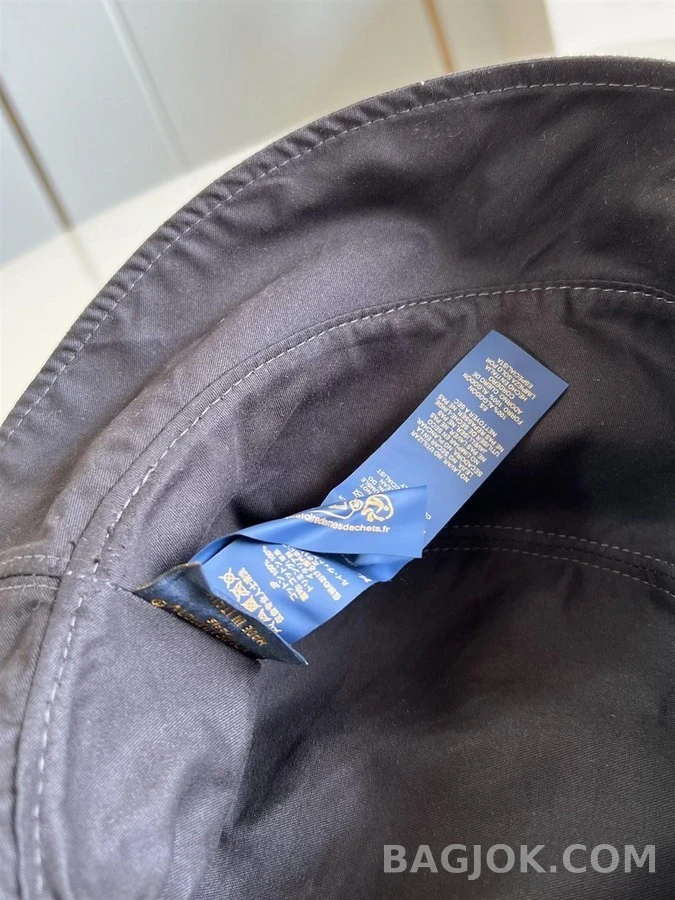 루이비통 루이비통 LV 블라종 셰이딩 데님 리버서블 버킷햇 상세 이미지