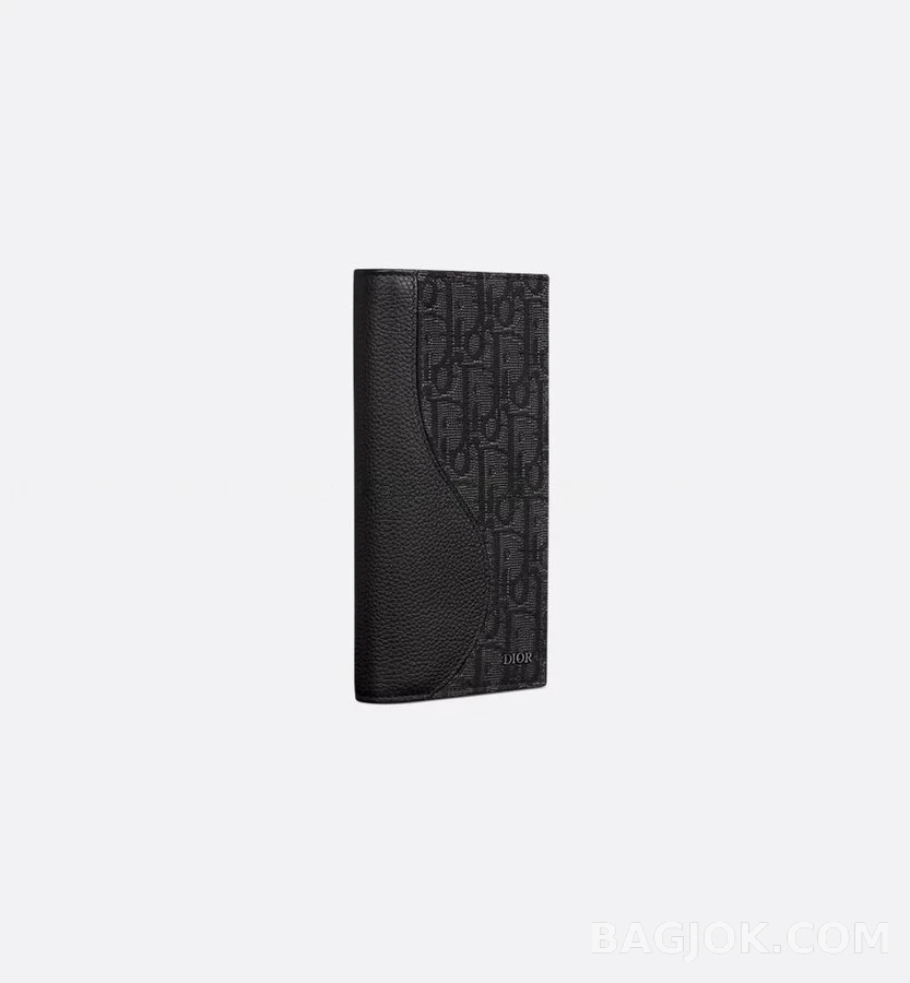 디올 디올 Saddle 버티컬 장지갑 Oblique 자카드 상세 이미지
