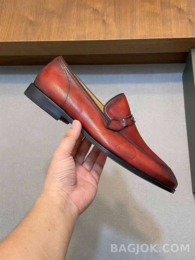 벨루티 벨루티 B 볼루테 레더 로퍼 상세 이미지
