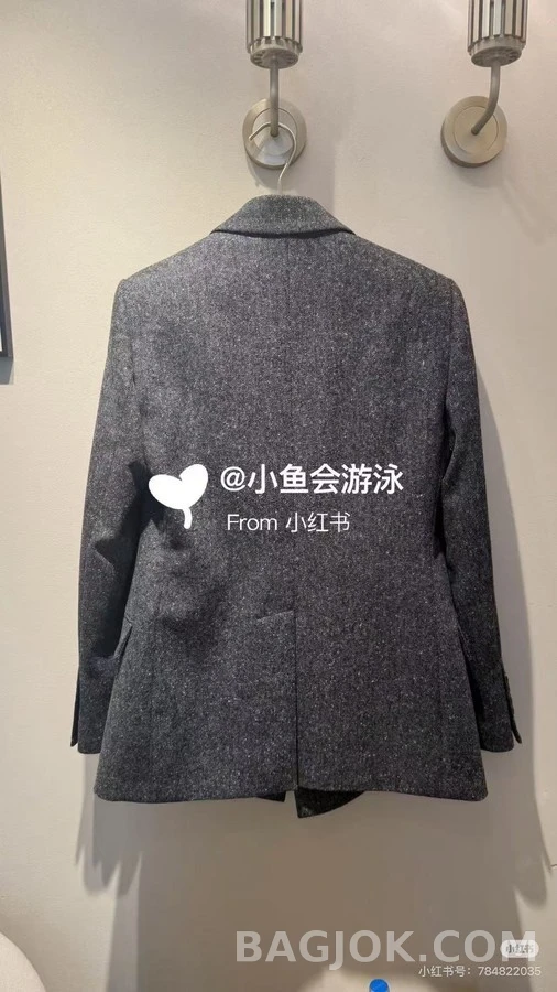 브루넬로 쿠치넬리 브루넬로 쿠치넬리 울 더블 버튼 자켓 상세 이미지
