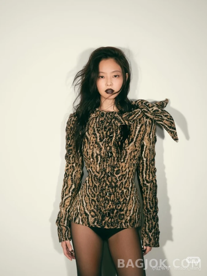 샤넬 샤넬 레오파드 자카드 재킷 상세 이미지