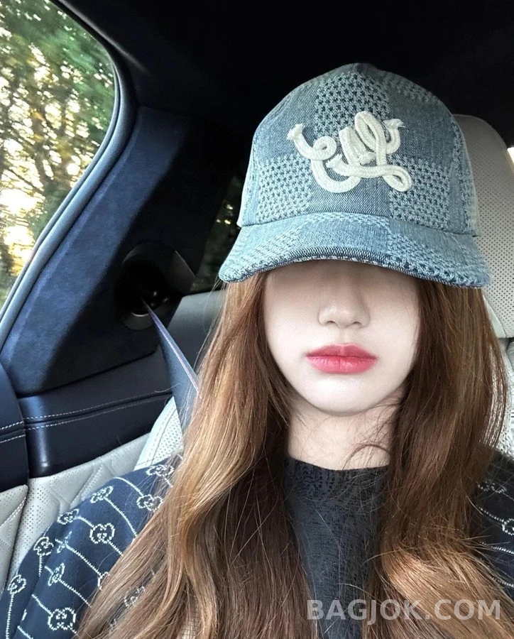 루이비통 루이비통 다미에 데님 3D 캡 상세 이미지