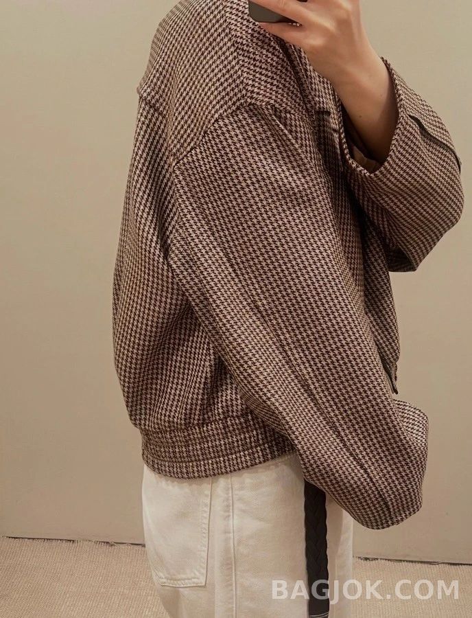 브루넬로 쿠치넬리 브루넬로 쿠치넬리 천조개 스탠드넥 울 자켓 상세 이미지