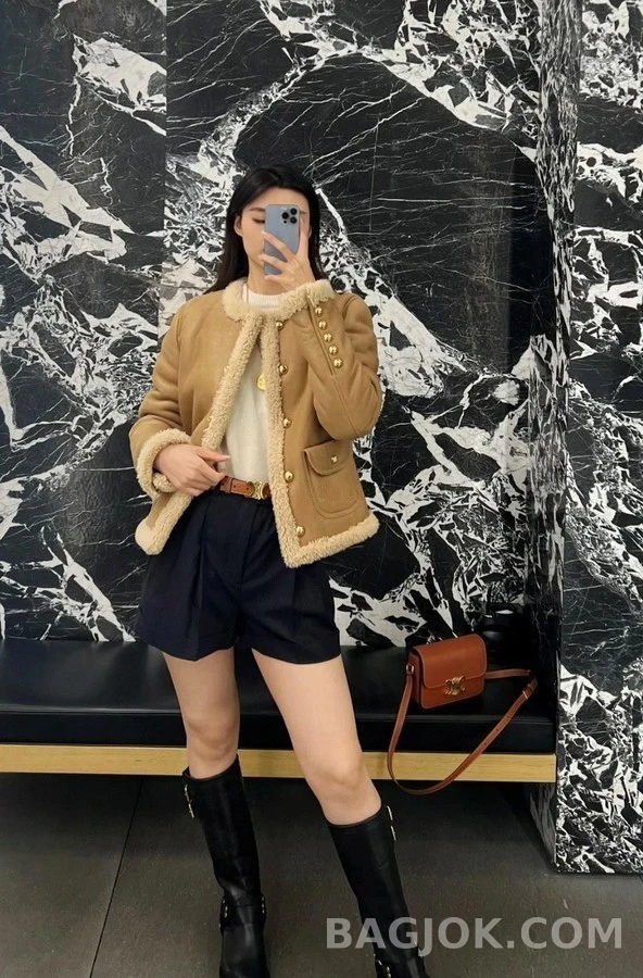 셀린느 셀린느 하네스 바이커 하이 부츠 상세 이미지