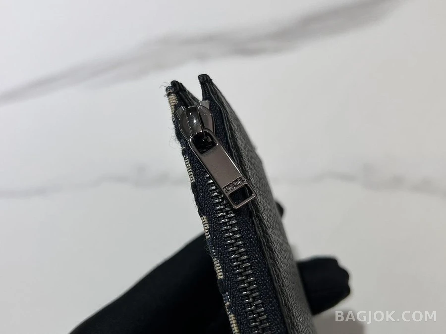 디올 디올 오블리크 자카드 지퍼 카드 지갑 상세 이미지