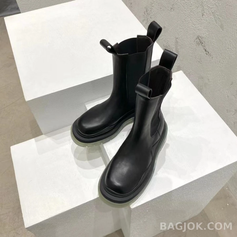보테가베네타 보테가 베네타 타이어 첼시 부츠 트렌스퍼렌트 상세 이미지