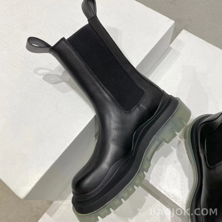 보테가베네타 보테가 베네타 타이어 첼시 부츠 트렌스퍼렌트 상세 이미지